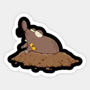 Mole Molehill Shrew Mole Talpa Sticker